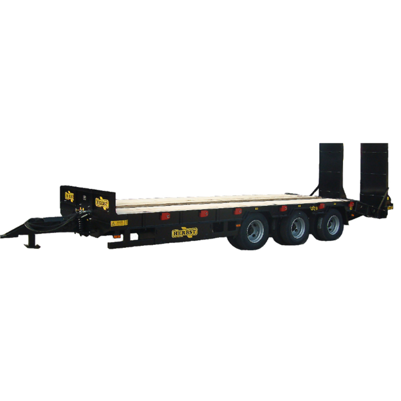 low loader trailer